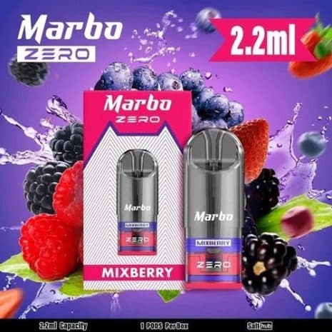 marbo-zero-รสมิกซ์เบอรี่